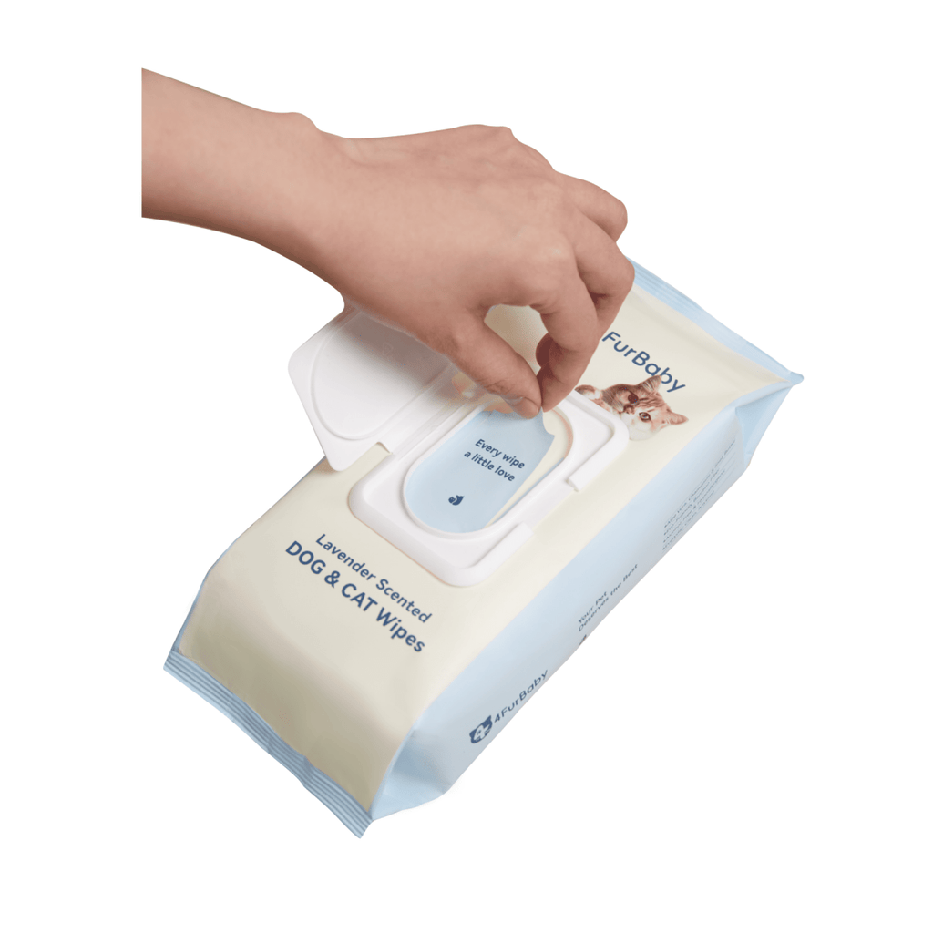 Hypoallergenic Plant-Based Pet Wipes