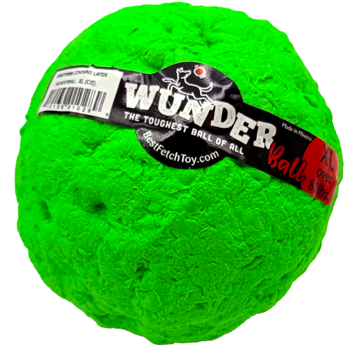 The WUNDERball Fetch Toy (XL) Over 80 lbs. Green