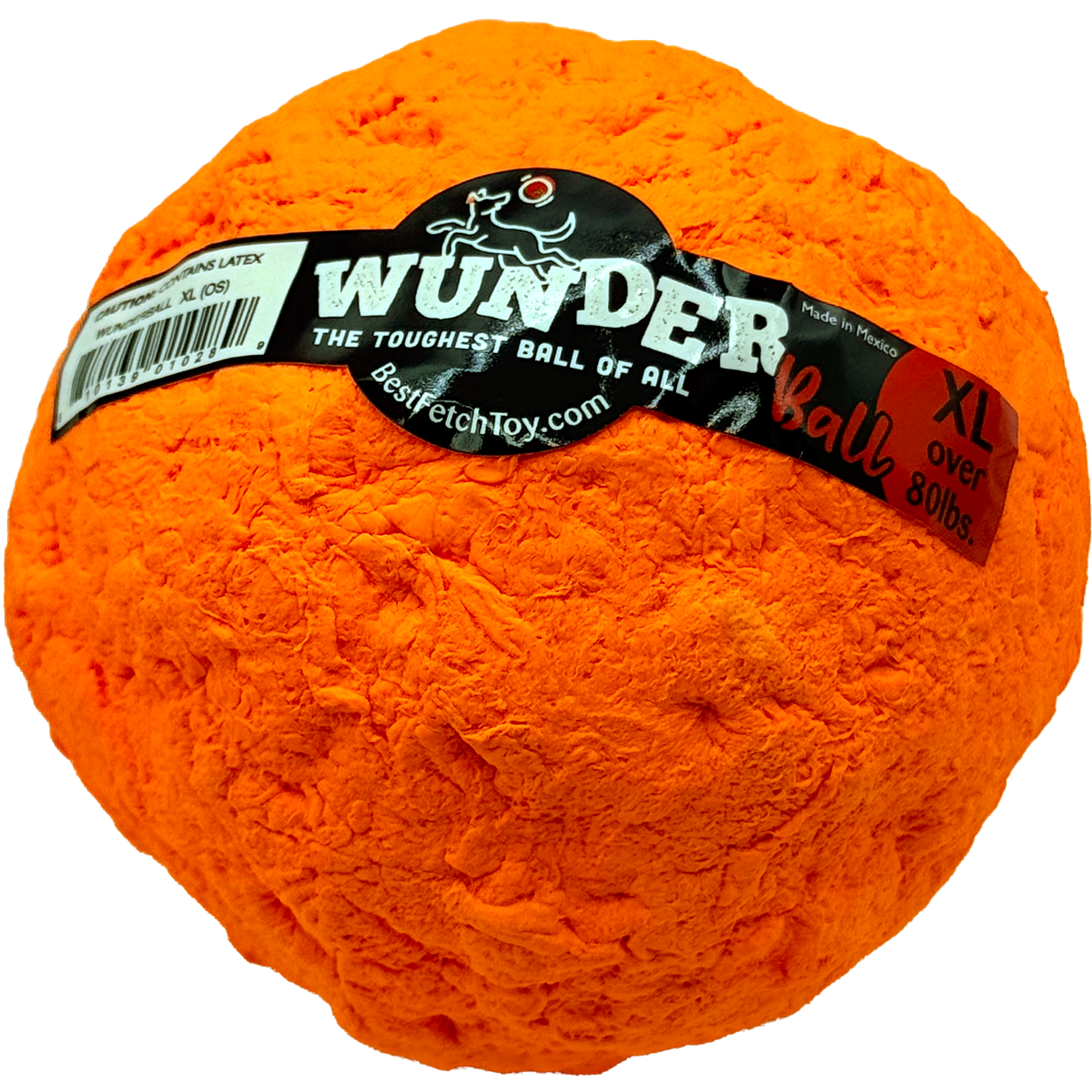 The WUNDERball Fetch Toy (XL) Over 80 lbs. Orange