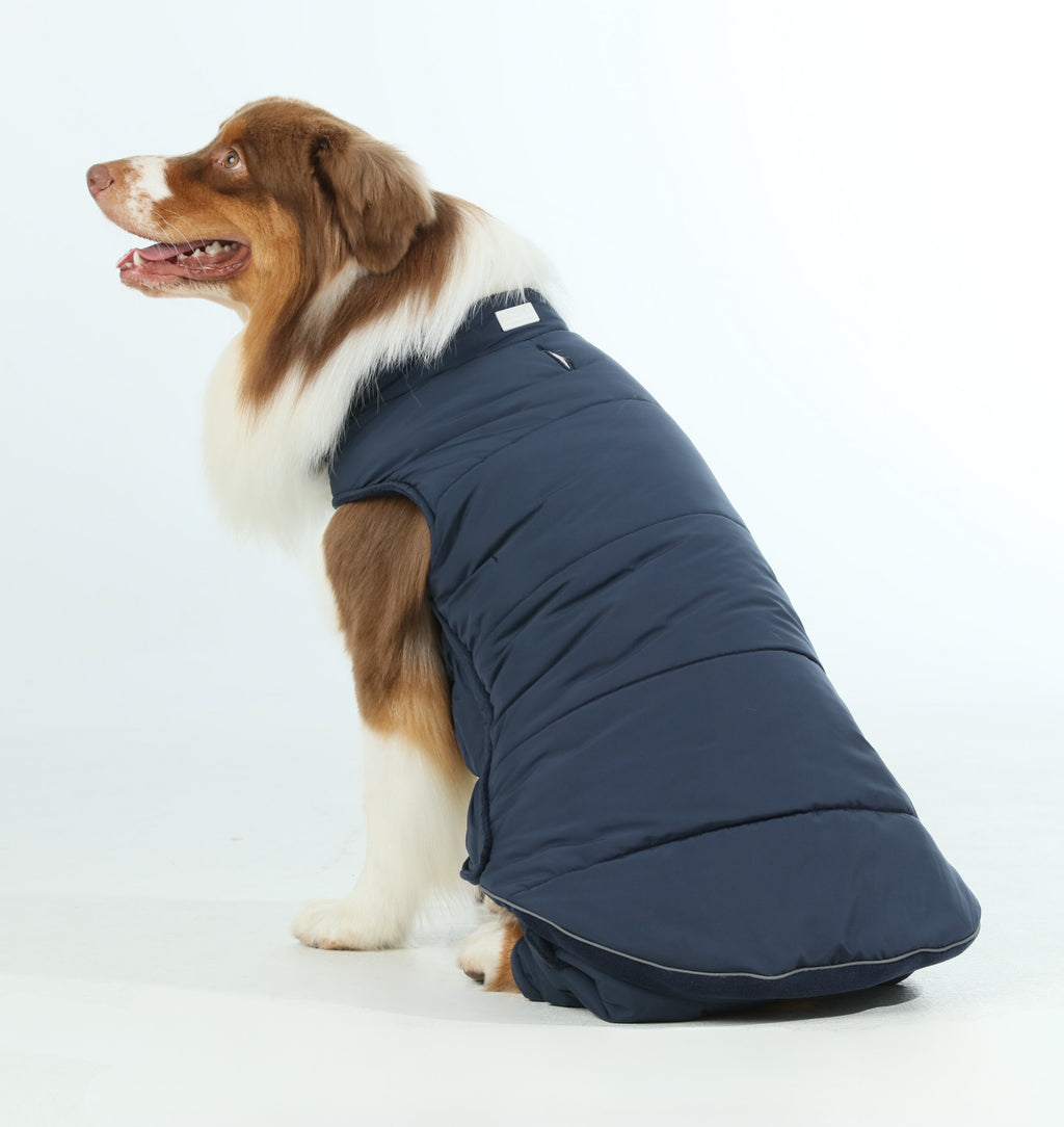 Urban Cloud Reversible Dog Vest - Blue