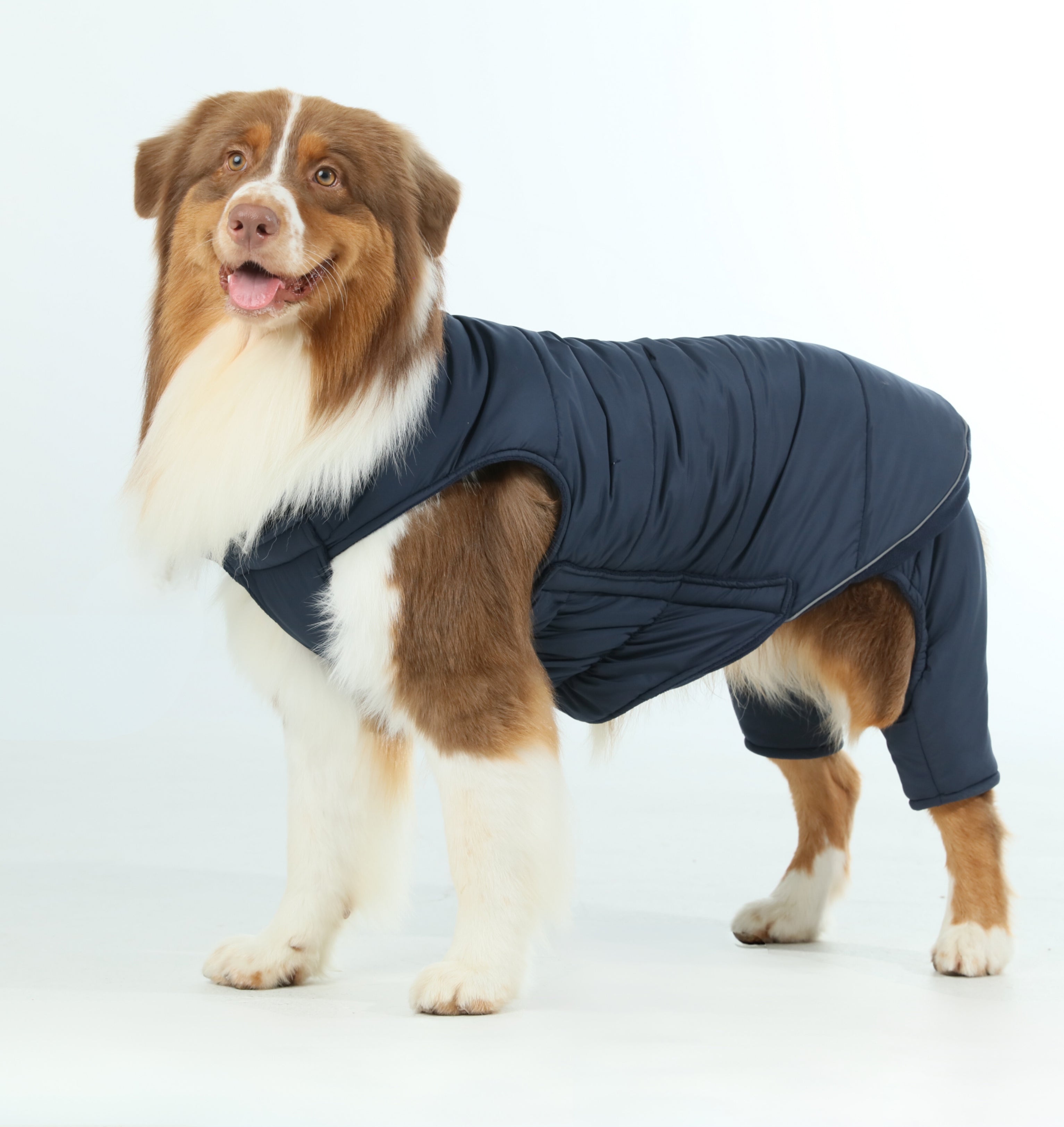 Urban Cloud Reversible Dog Vest - Blue