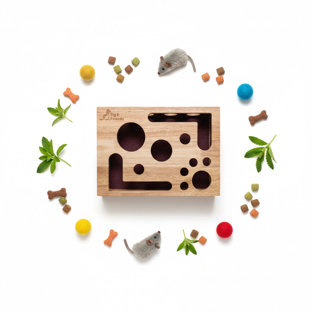 The Original Cat Nail File Enrichment Box