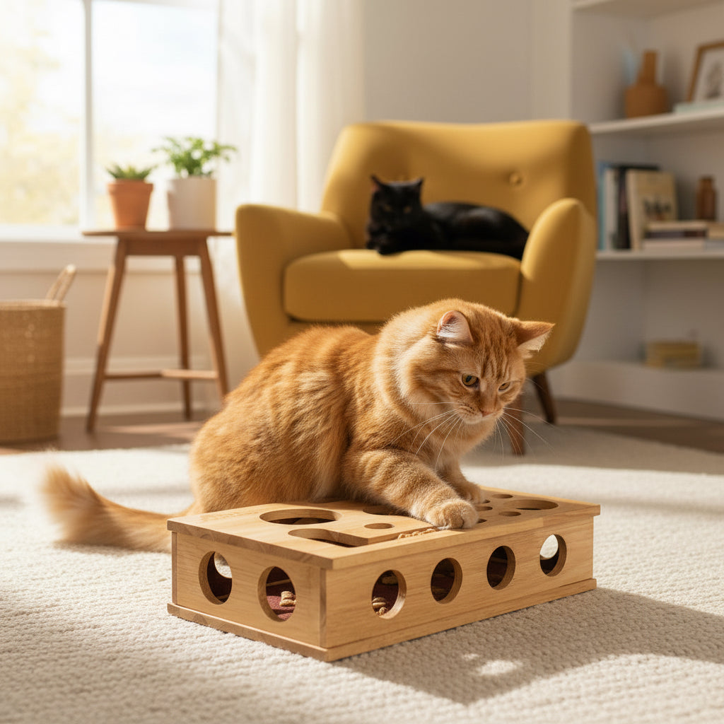 The Original Cat Nail File Enrichment Box