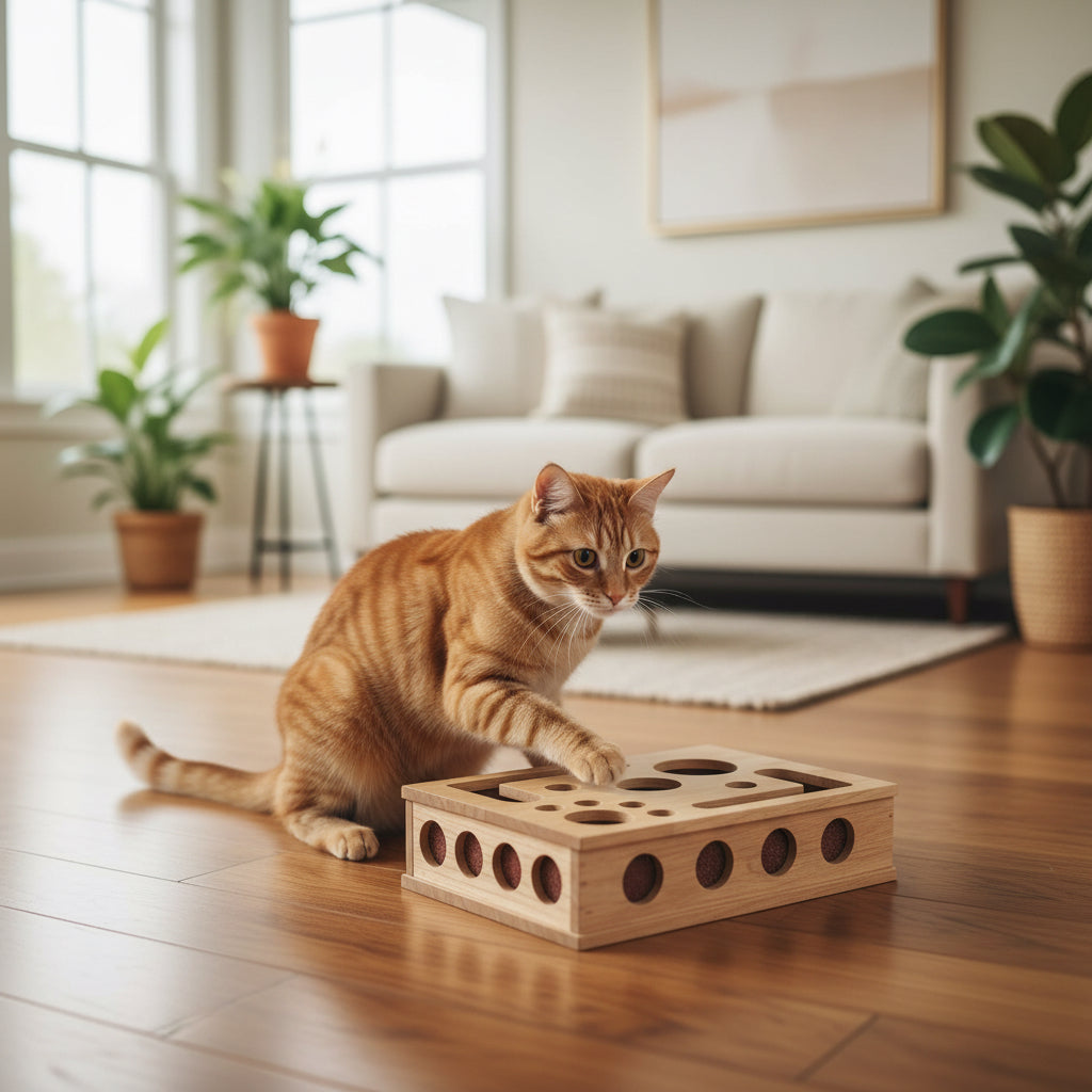 The Original Cat Nail File Enrichment Box
