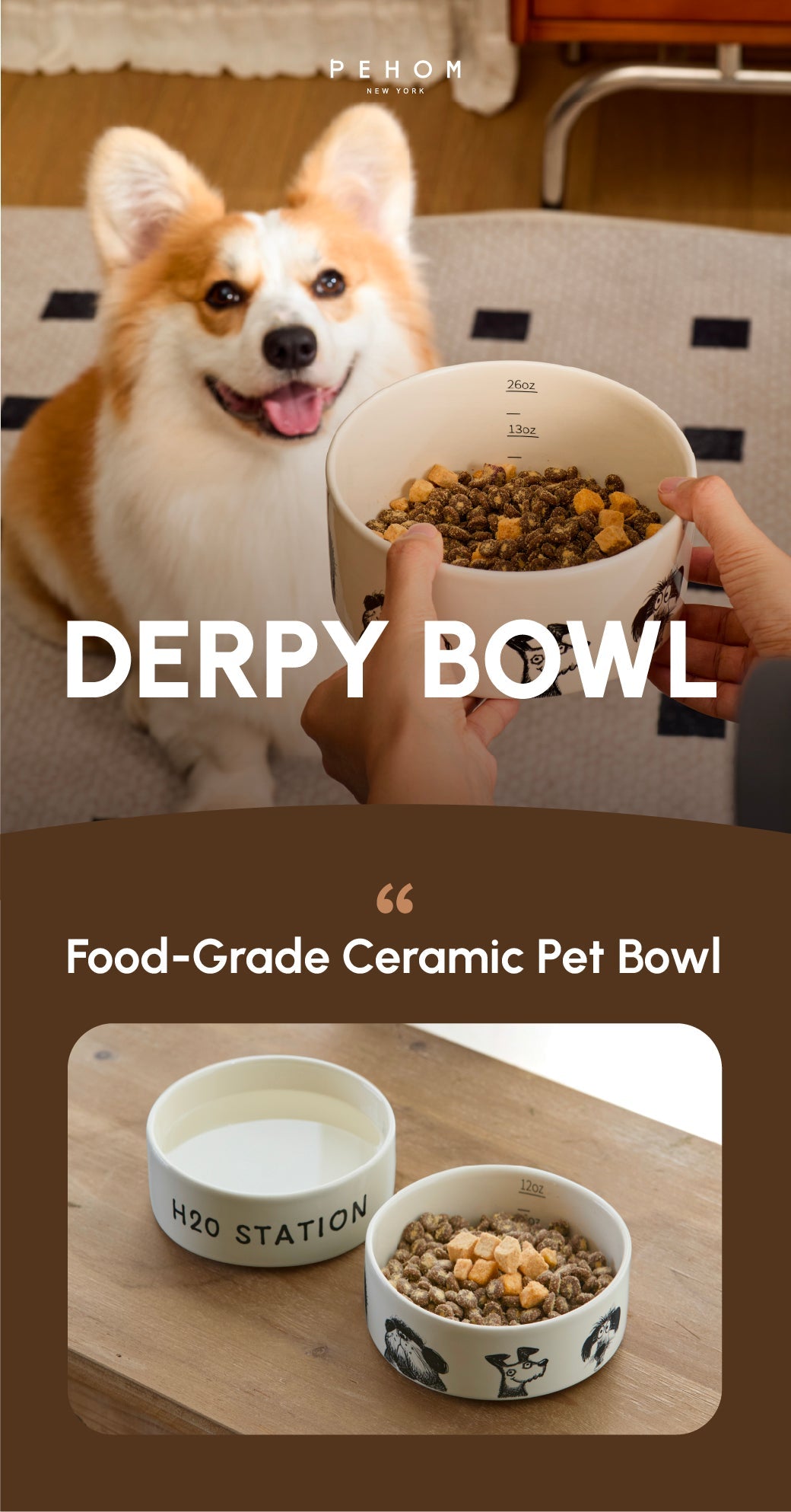 The Sketch Series - Dog Bowl Set