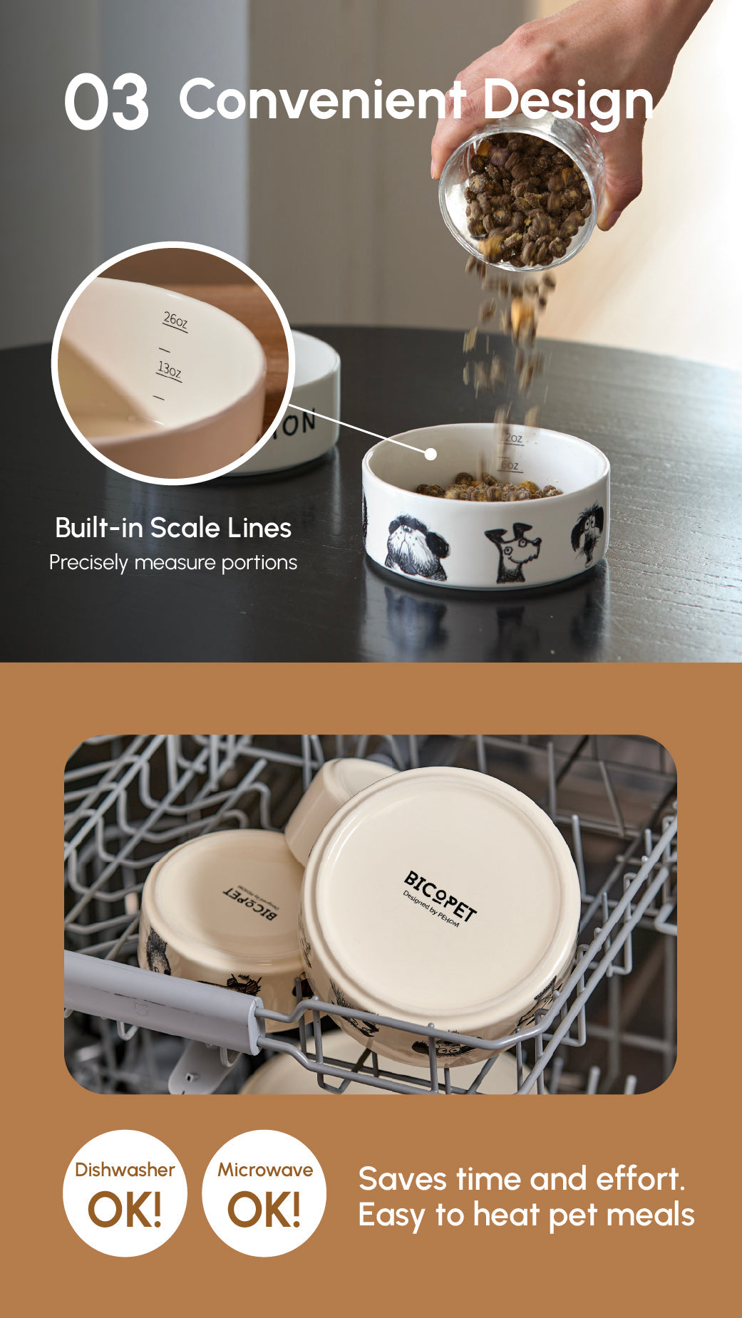 The Sketch Series - Dog Bowl Set