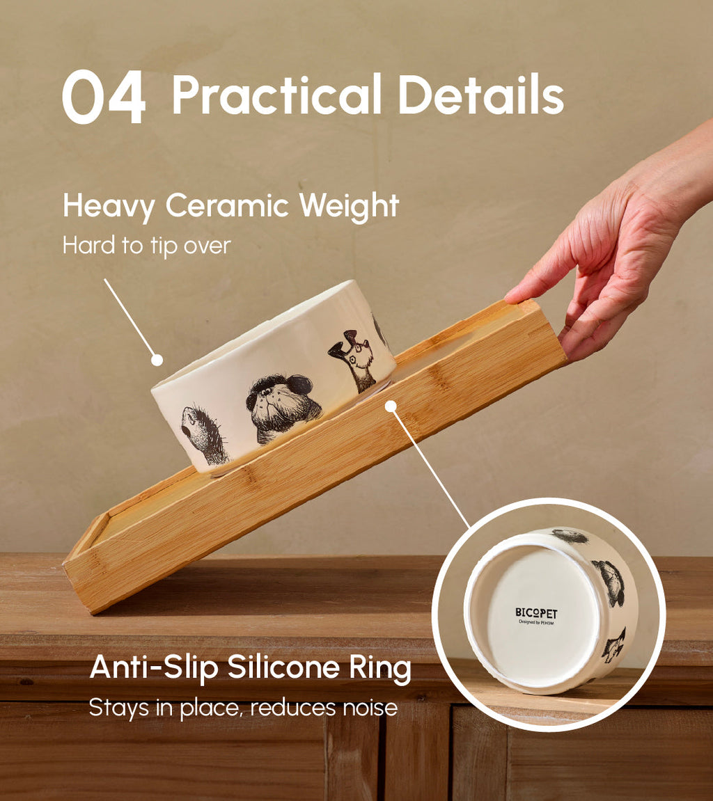 The Sketch Series - Dog Bowl Set