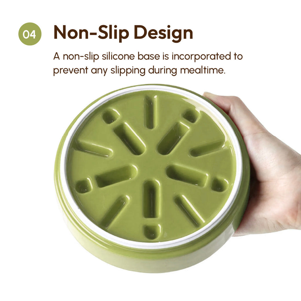 The Macaroni - Slow Feeder Dog Bowl