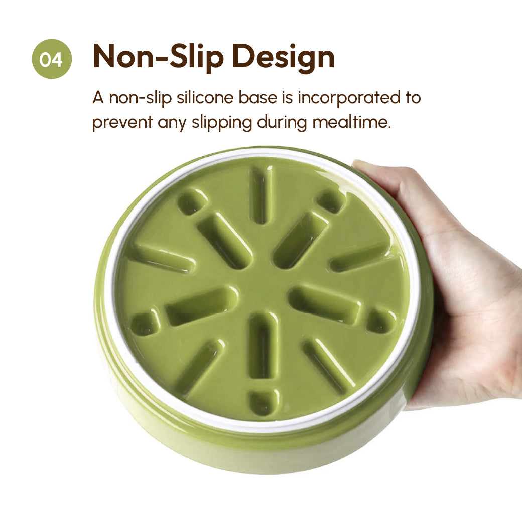 The Macaroni - Slow Feeder Dog Bowl