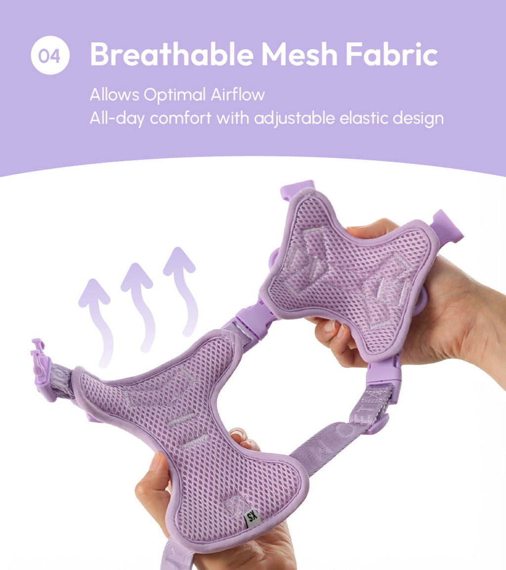 Urban Active Dog Harness - Mint Purple