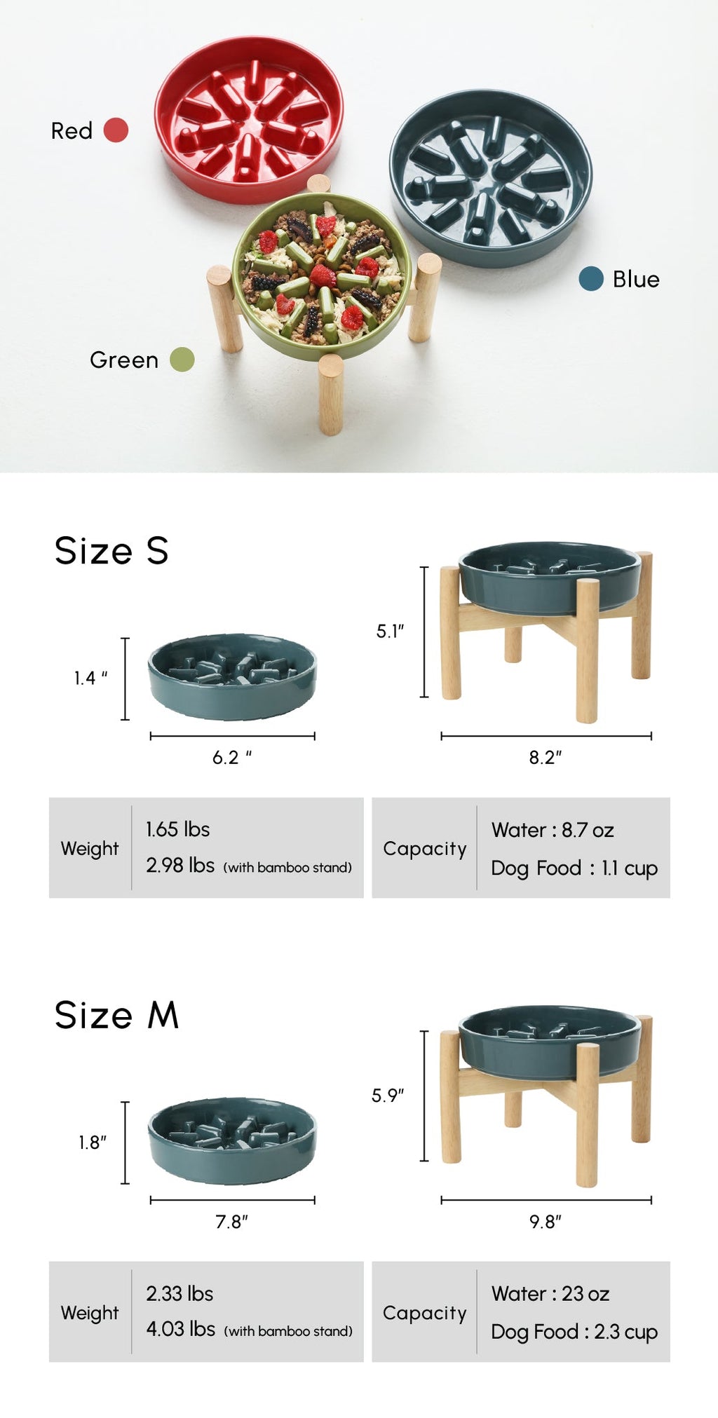 The Spark - Slow Feeder Dog Bowl