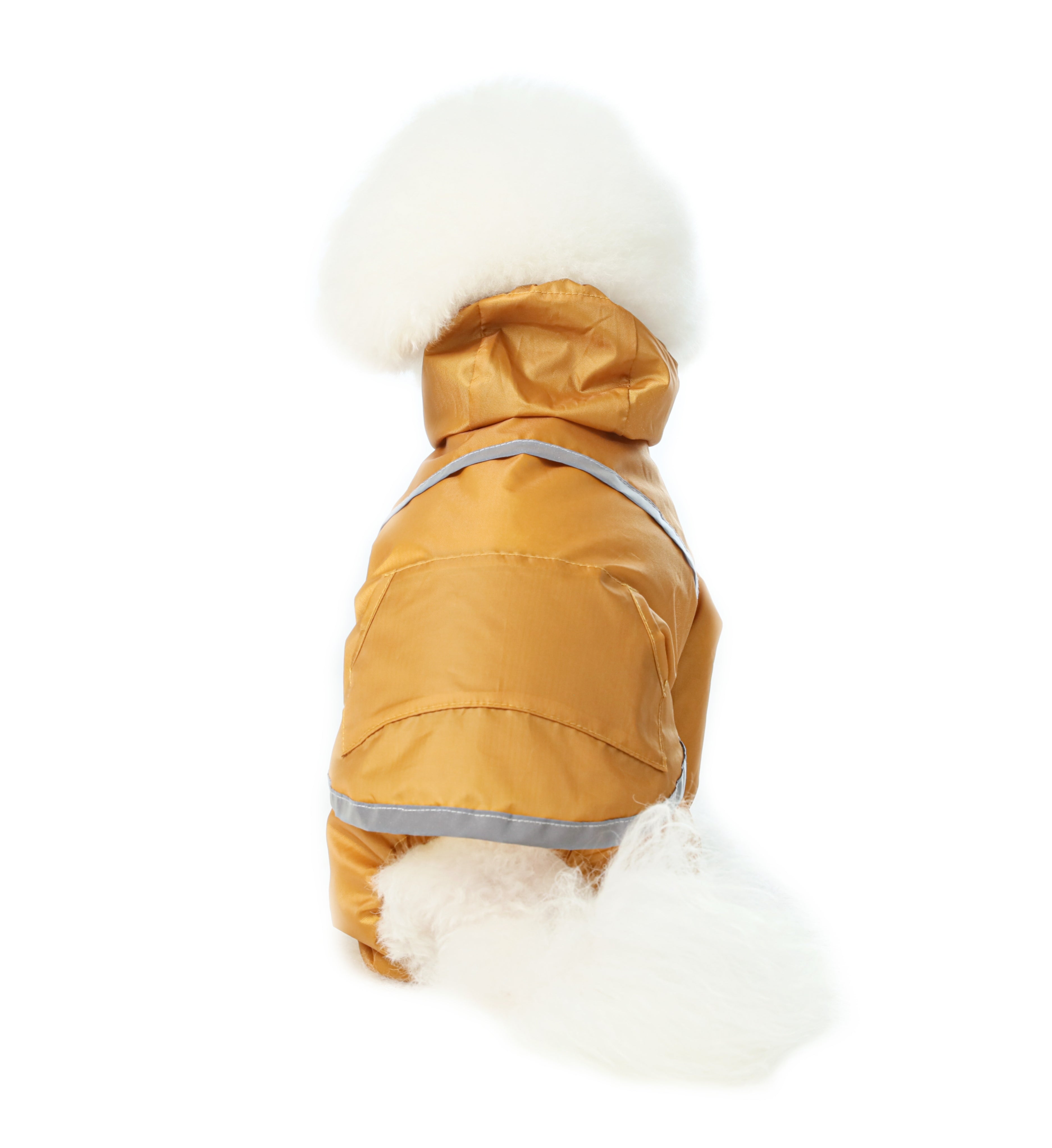 Urban Shell Dog Raincoat - Yellow