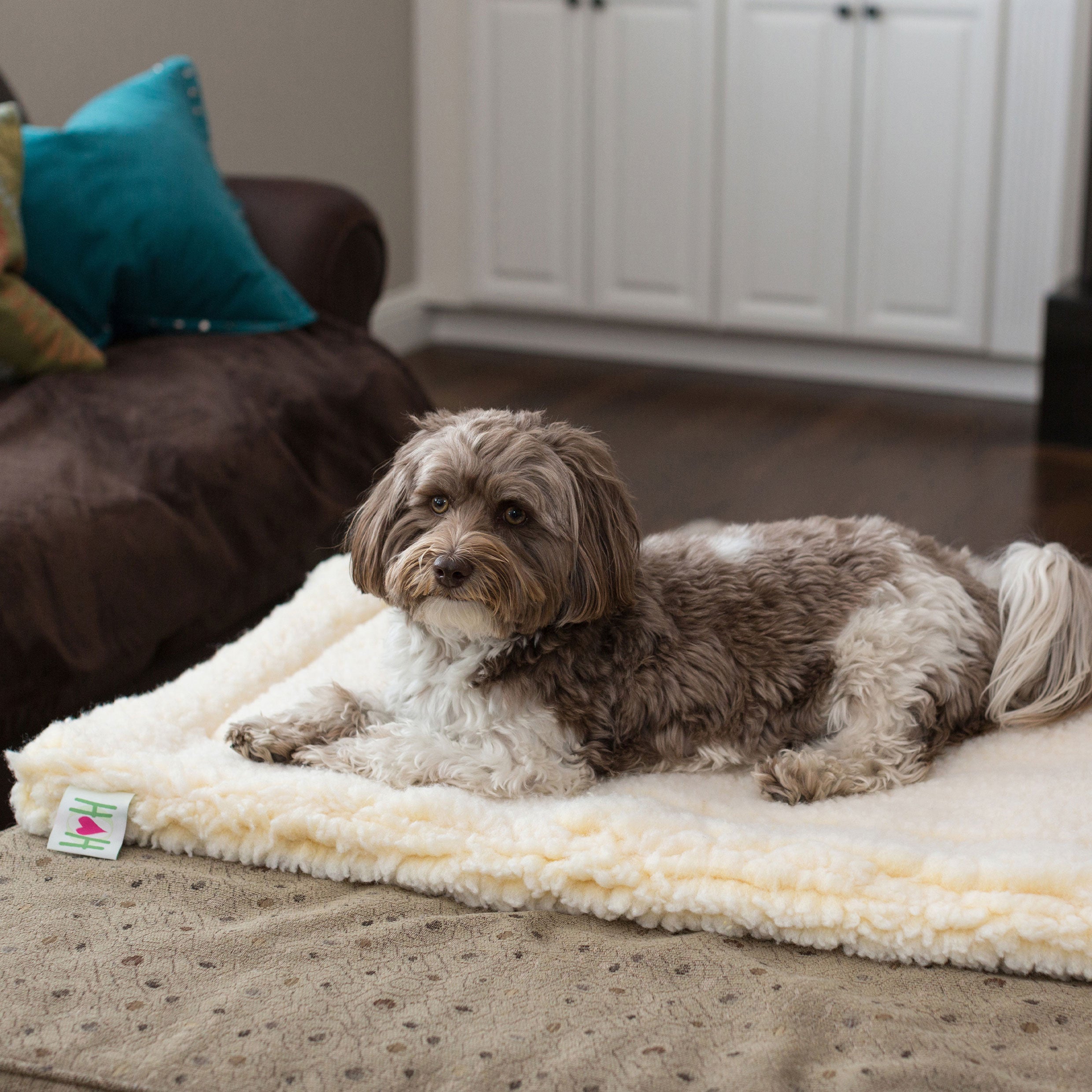 HuggleFleece Cat & Dog Bed Mat