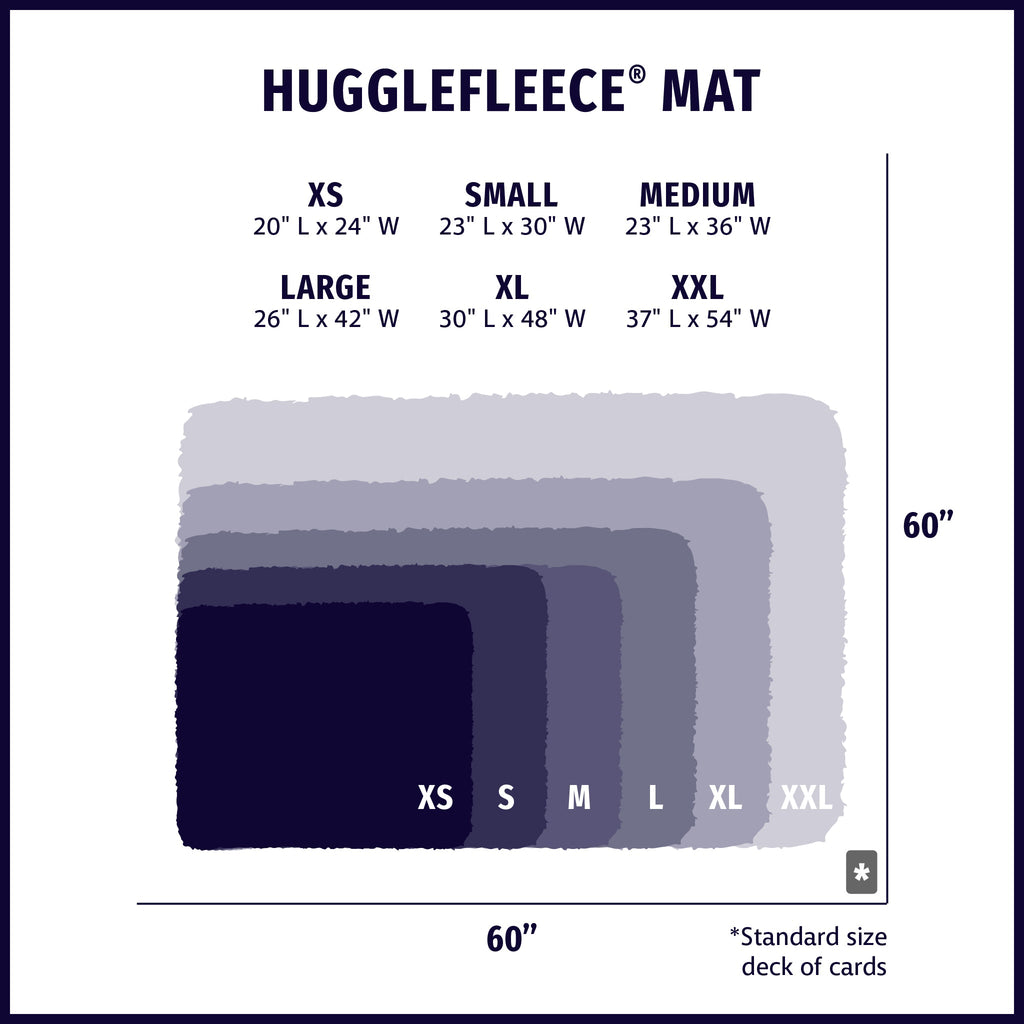 HuggleFleece Cat & Dog Bed Mat