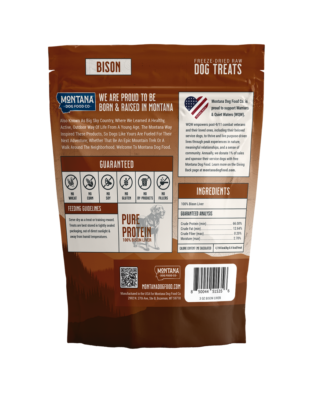 Montana Trail Snacks: Bison Liver