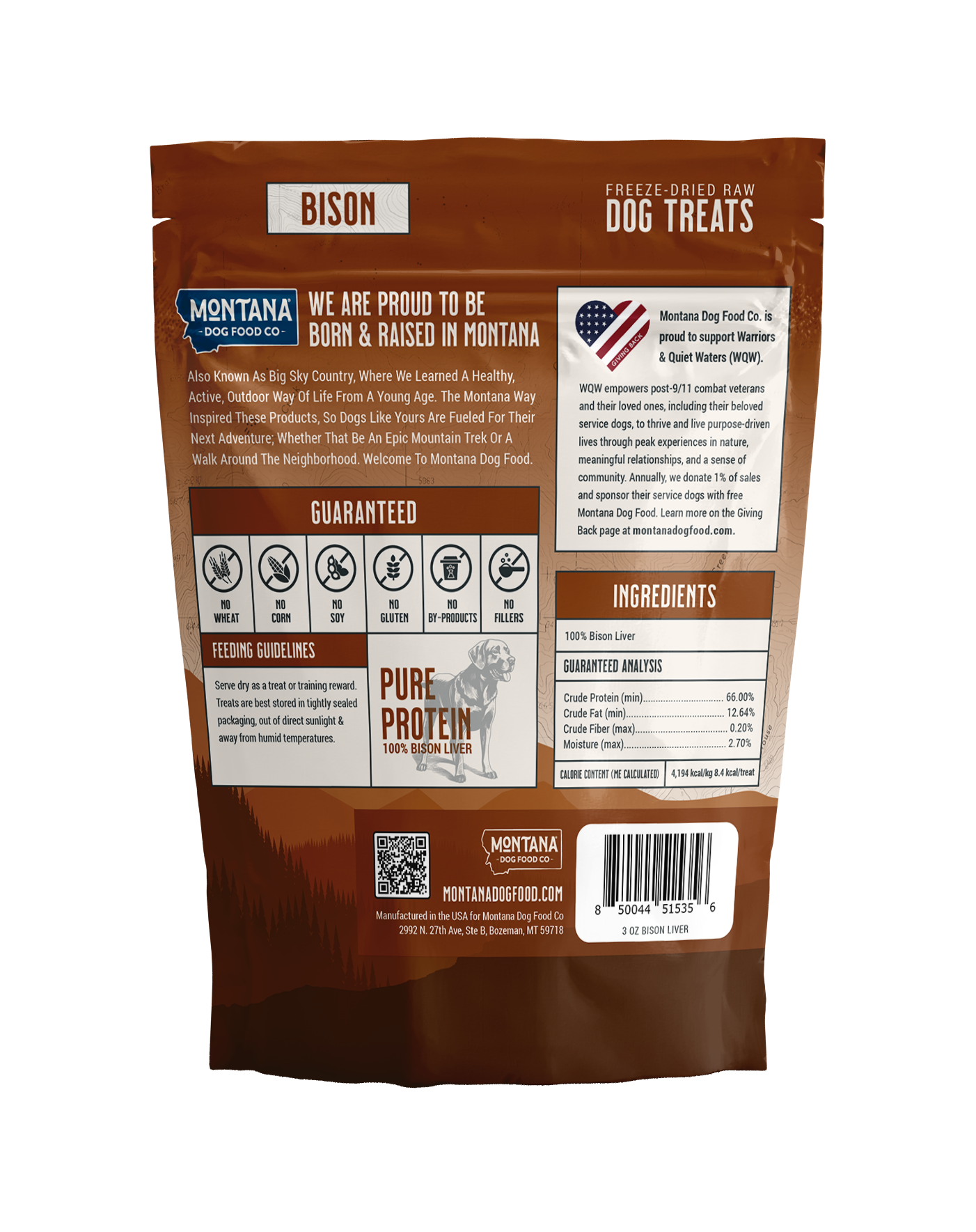 Montana Trail Snacks: Bison Liver