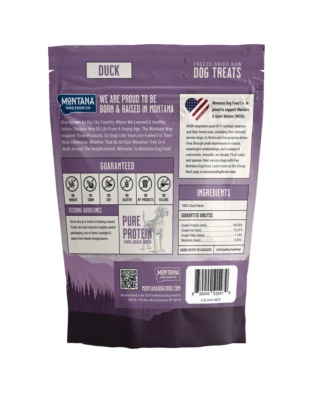 Montana Trail Snacks: Duck Neck