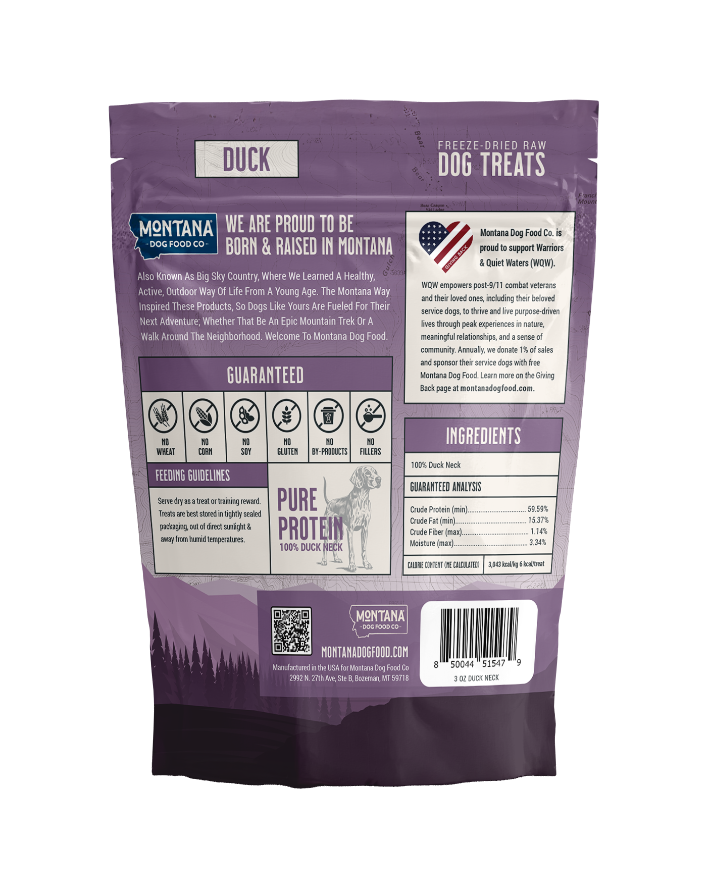 Montana Trail Snacks: Duck Neck
