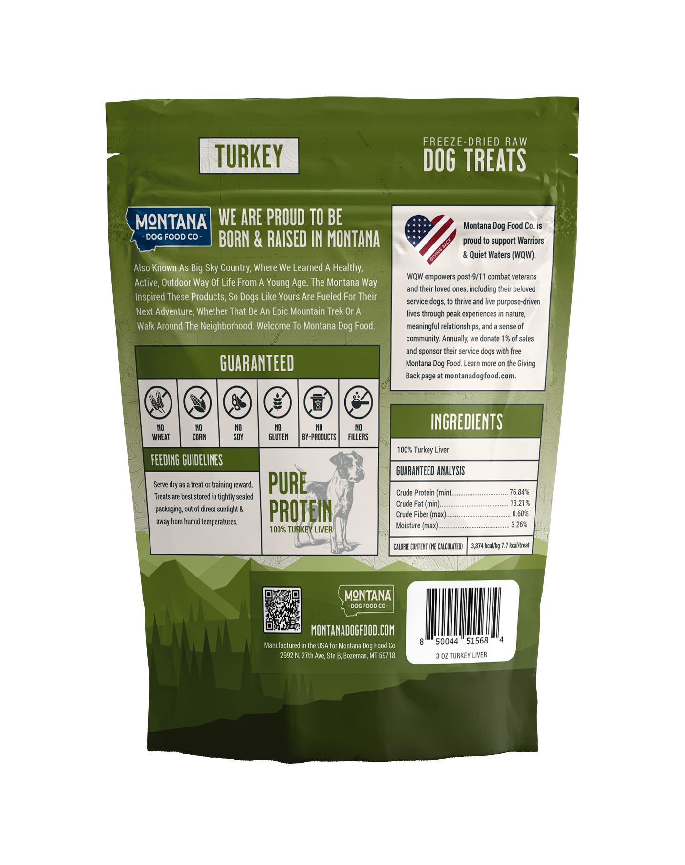 Montana Trail Snacks: Turkey Liver