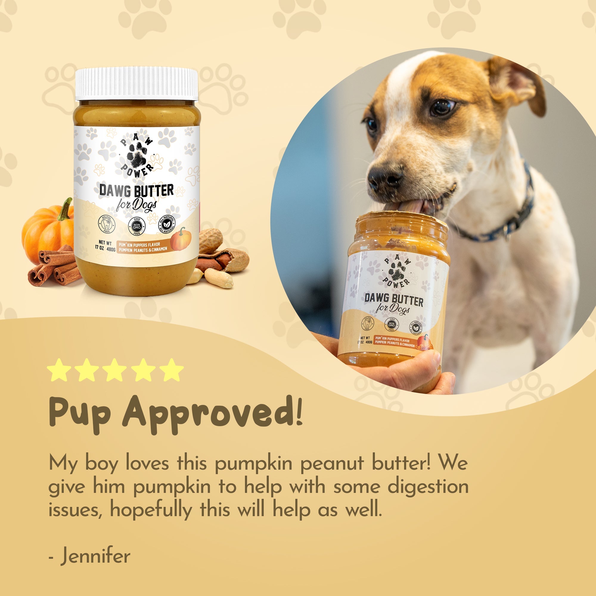 Dawg Butter Pum'kin Puppers