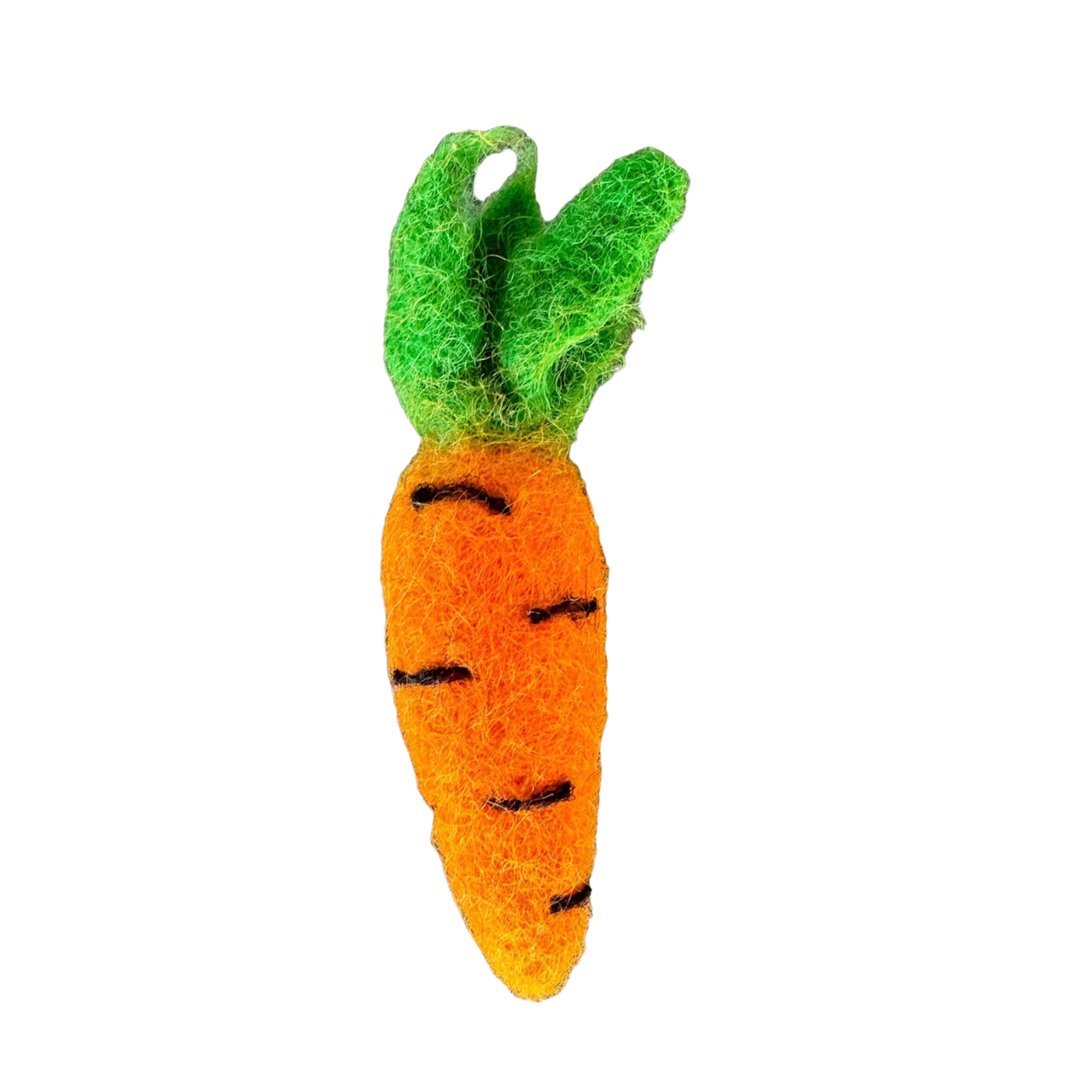 Felted Carrot Cat Toys ONE CARROT