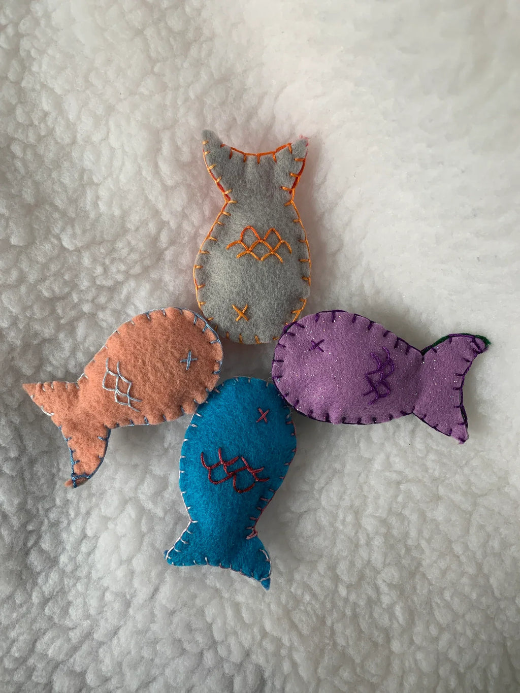 Organic Catnip Fish Toy