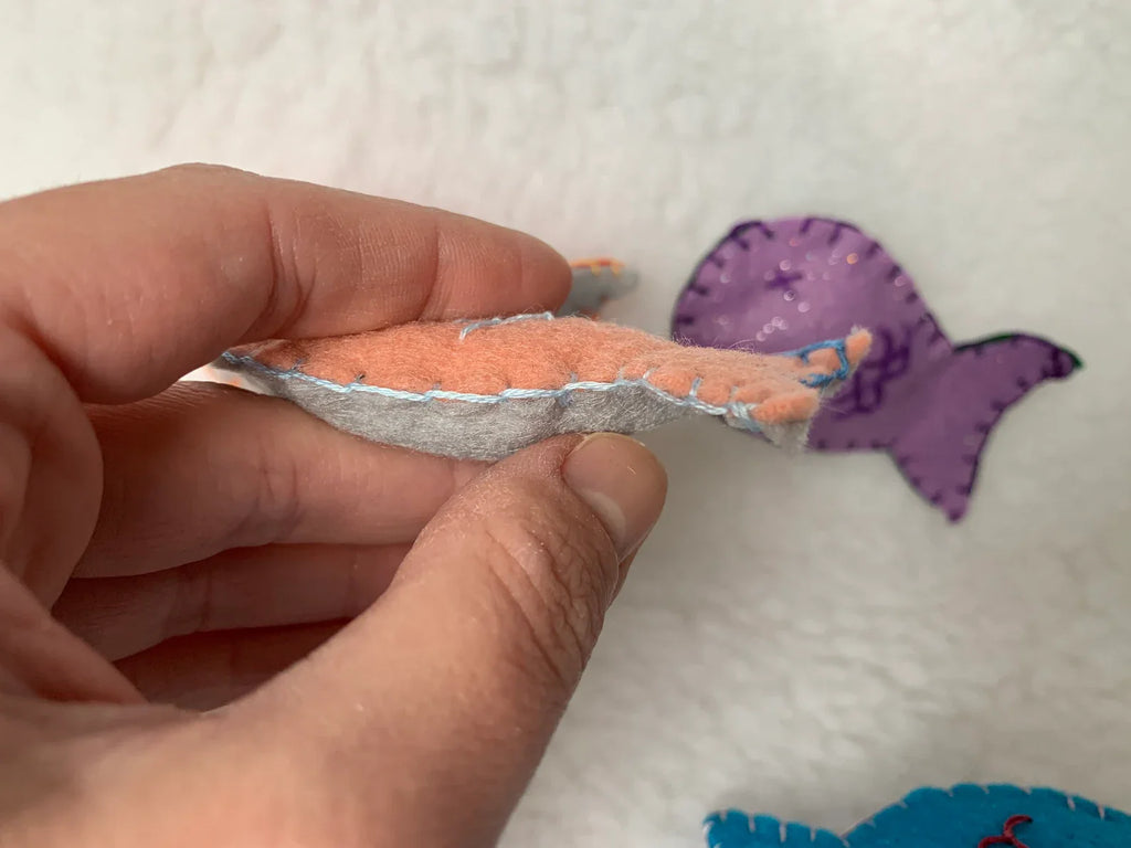 Organic Catnip Fish Toy