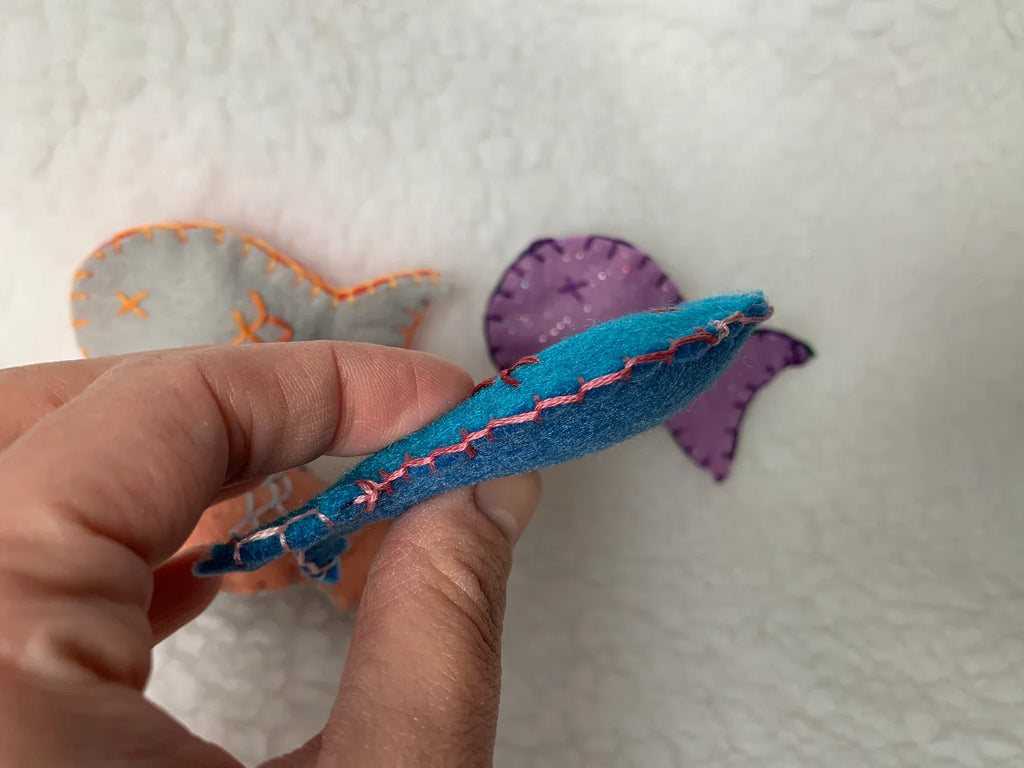 Organic Catnip Fish Toy