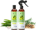 kin+kind Plant-Based Flea & Tick Defense Kit Lemongrass Shampoo - Lemongrass Spray