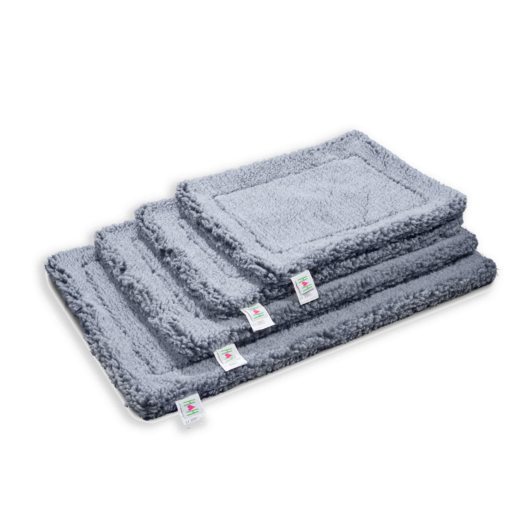 HuggleFleece Cat & Dog Bed Mat Gray